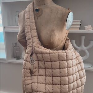 Free People Quilted Carryall Puffer Crossbody